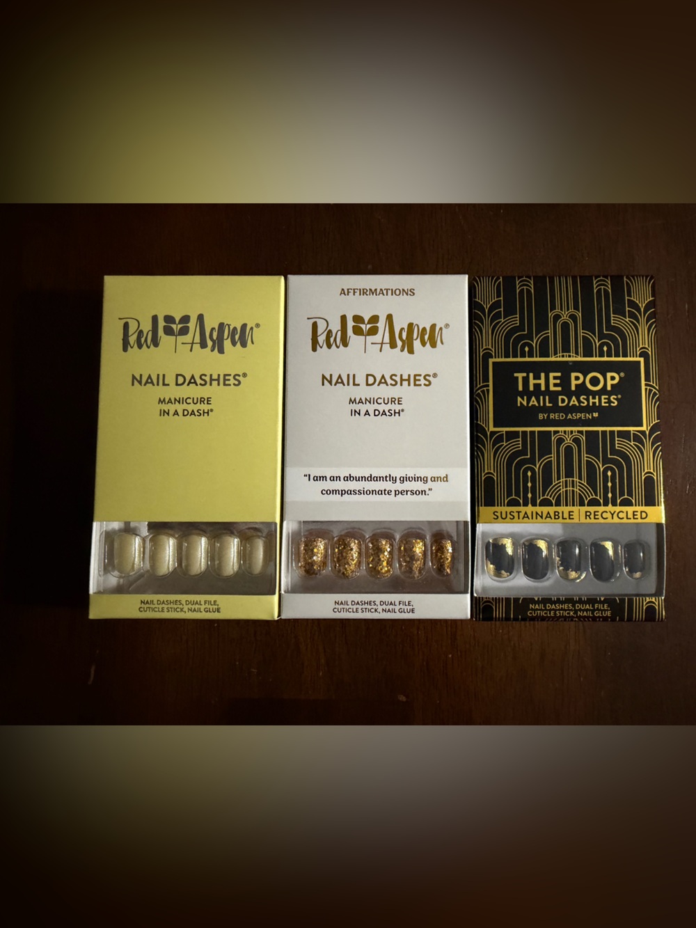 Red Aspen nail lot